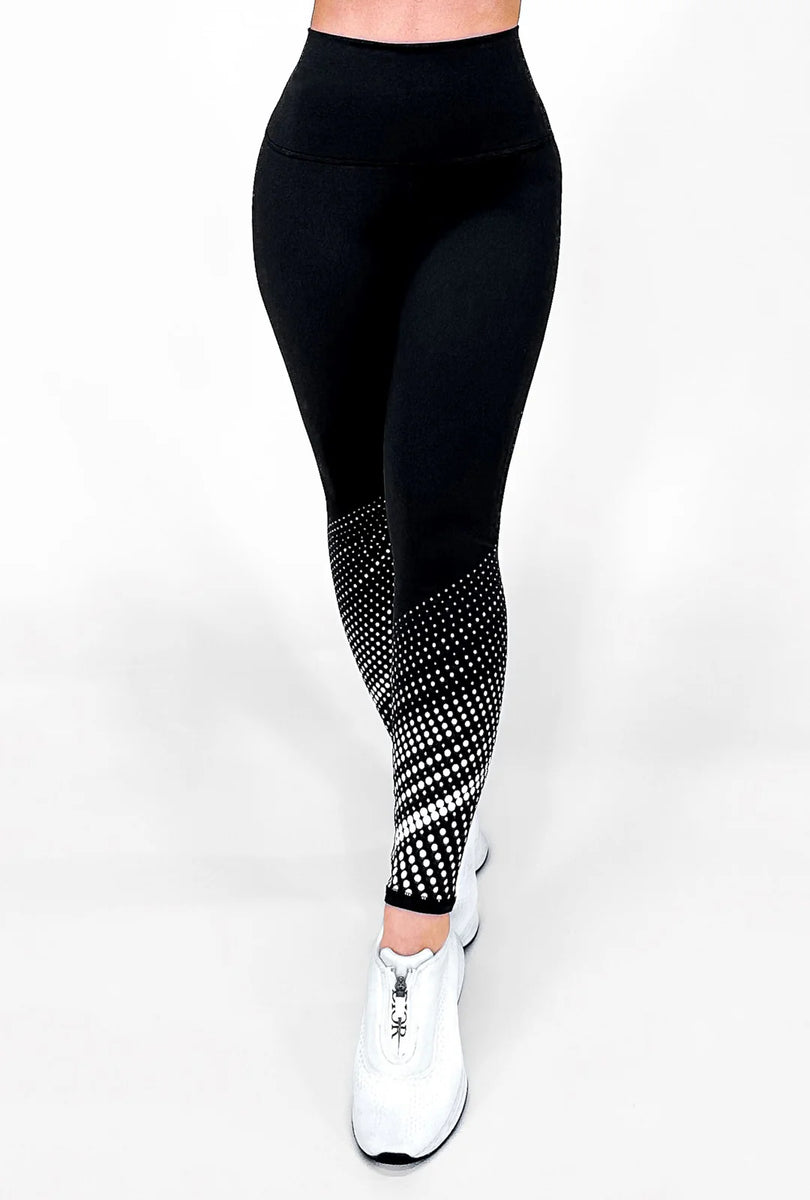 Leisure Luxe Rib Legging - Black