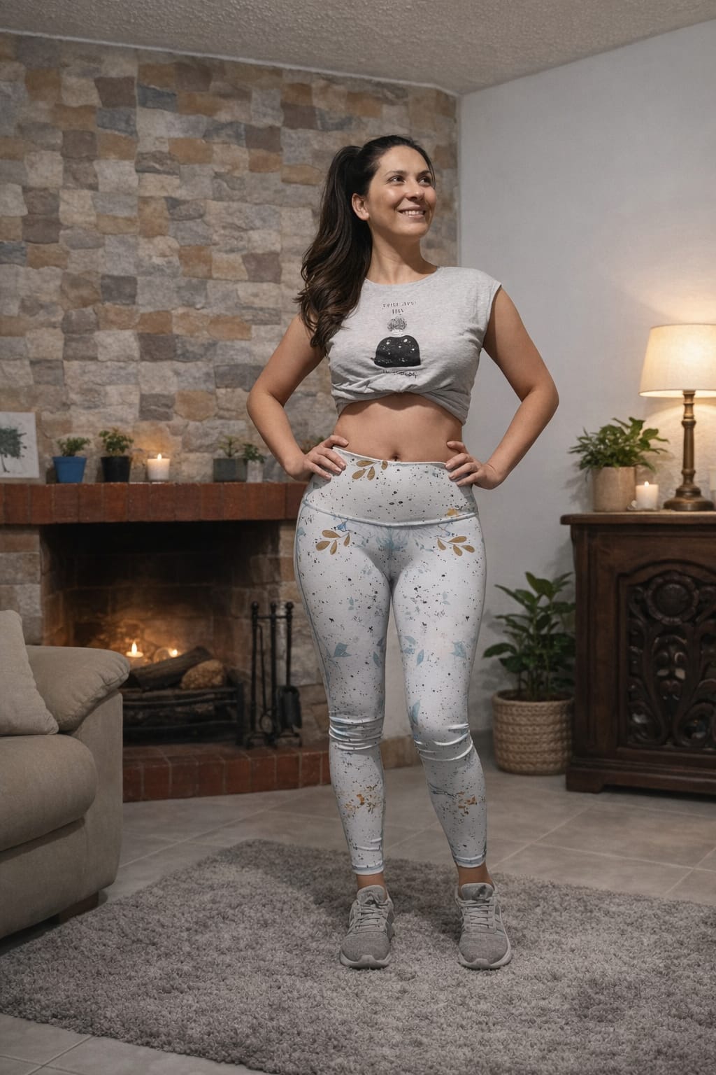 Deluxe White Leggings