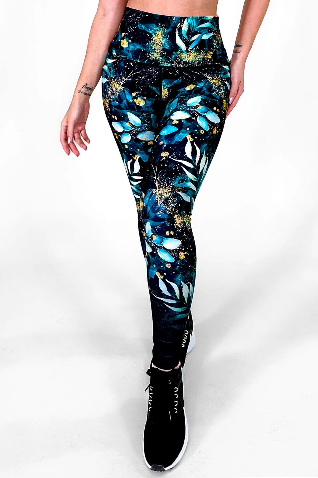 Aqua Boreal | Anti-Cellulite, Fluid-Control High-Waisted Leggings