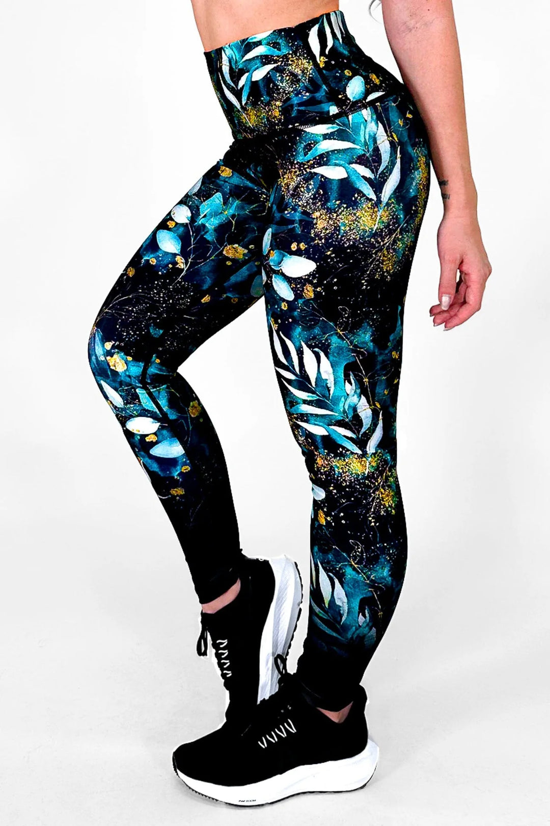 Aqua Boreal | Anti-Cellulite, Fluid-Control High-Waisted Leggings