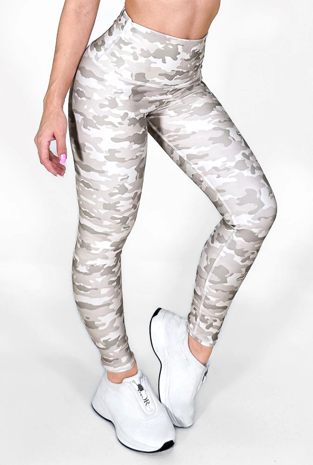 Desert Camo | Anti-Cellulite, Fluid-Control High-Waisted Leggings