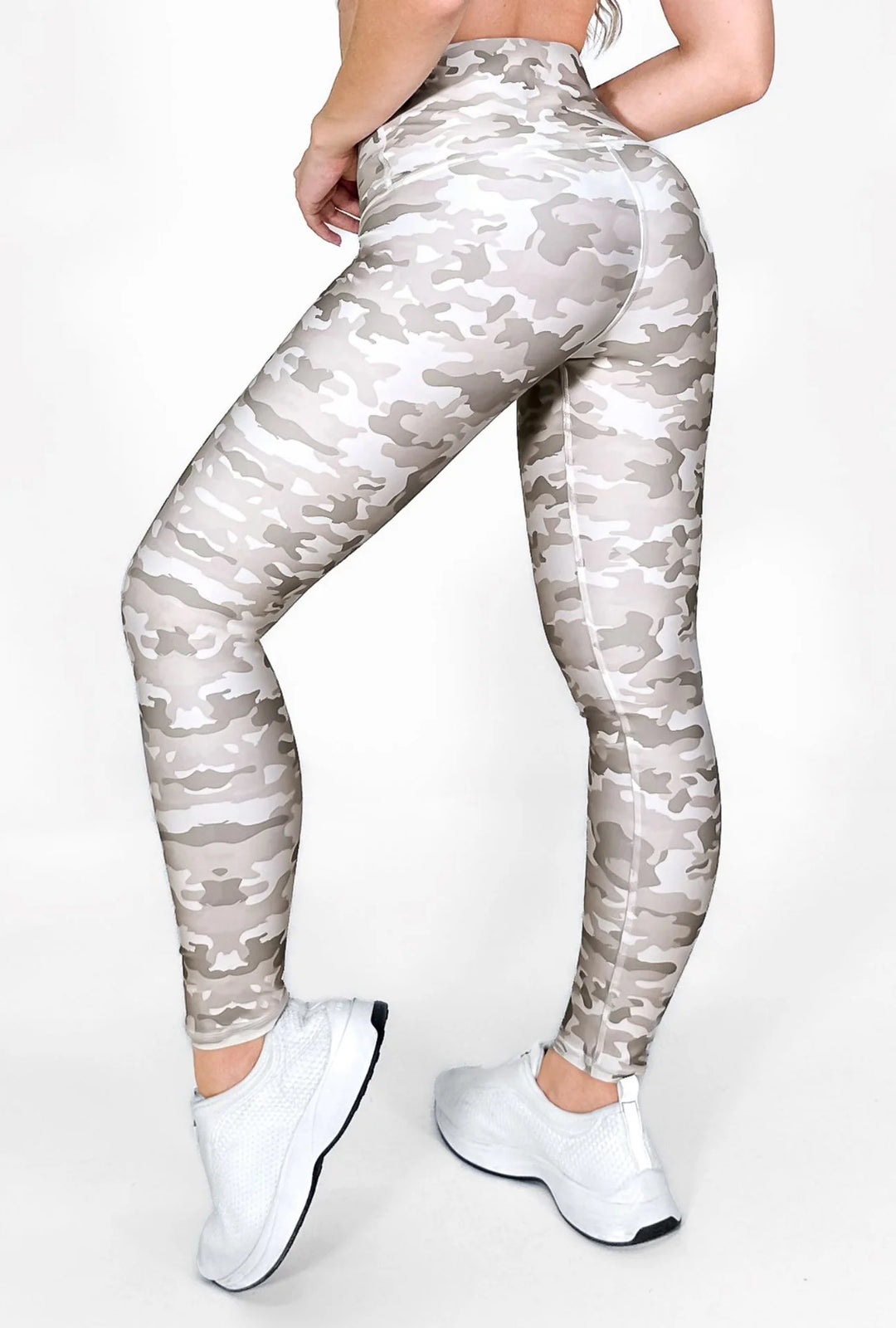 Desert Camo | Anti-Cellulite, Fluid-Control High-Waisted Leggings