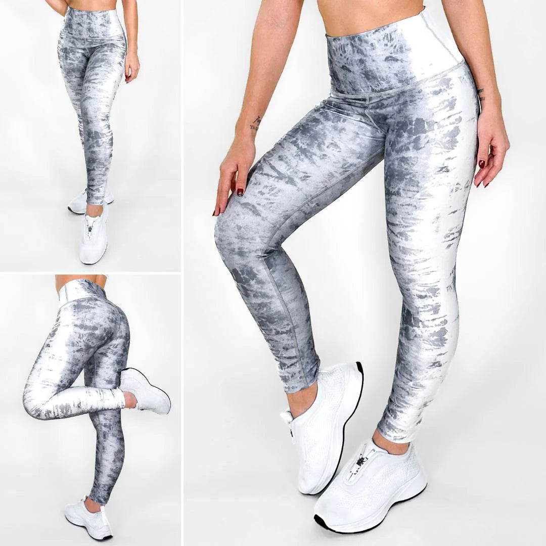 Silver Moon | Anti-Cellulite, Fluid-Control High-Waisted Leggings